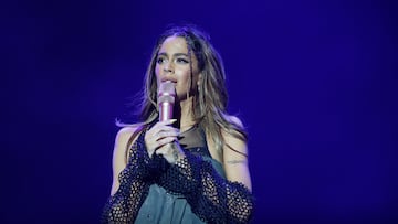 Tini Stoessel durante su concierto en el WiZink Center, en 17 de septiembre de 2023, en Madrid (España)
CONCIERTO;MÚSICA
Manuel Pinilla Cruces / Europa Press
17/09/2023