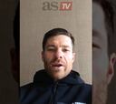 El elogio de Xabi Alonso a Saavedra: "Tienes un gran futuro"