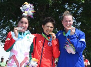 La triatleta chilena se quedó con la medalla de oro tras lograr un tiempo de 1:57:18. De paso, se clasificó a los Juegos Olímpicos de Río de Janeiro 2016.