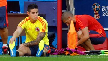 James sigue al margen