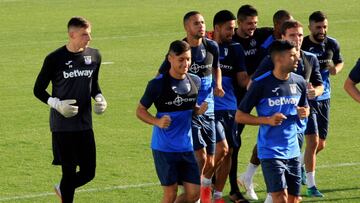 Imagen de archivo de un entrenamiento del Leganés.