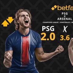 PSG vs. Arsenal: horario, dónde ver, pronósticos y cuadro