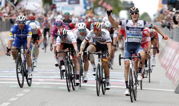 Cima, ganador de la etapa.