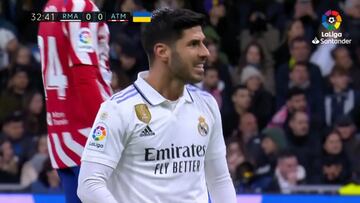 El gesto de Benzema a Asensio poco habitual en el francés: le sacó de quicio