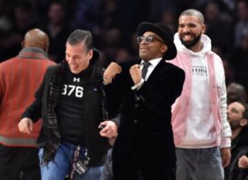 Spike Lee y Drake Spike Lee durante el concurso de mates de 2016.