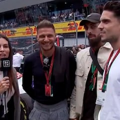La risa incontenible de Joaquín cuando Melissa Jiménez entrevista a su ex, Marc Bartra
