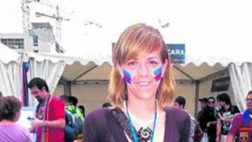 <b>LA IMAGEN DE LA DISCORDIA. </b>Bajo estas líneas, la fotografía que ha desencadenado la polémica sobre el futuro de Noemí Rubio, a la que AS tuvo acceso el pasado sábado. La foto, a pesar de haber estado sólo una hora en el facebook de la jugadora, aparece en numerosos foros de temática blanquiazul.