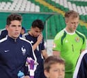 Luca Zidane fue titular en la goleada de Francia ante Escocia