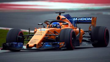 Fernando Alonso (McLaren MCL33). 