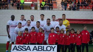 Los jugadores de la Unión Deportiva San Sebastián de los Reyes.