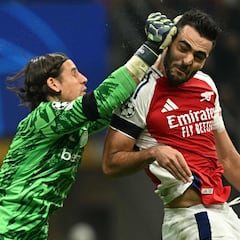 Manotazo del Inter al Arsenal