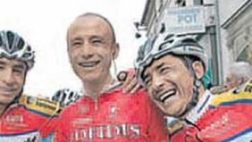 <b>CAFETEROS. </b>Los tres colombianos: Soler, Parra y Cárdenas.