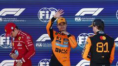 Norris consigue la pole sin oposición