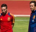 Lopetegui deja a los titulares en el hotel: trabajaron los suplentes