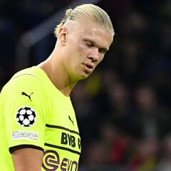 Haaland se vuelve a lesionar: lo confirma el Dortmund