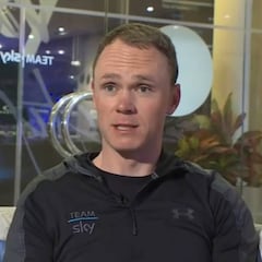 Froome: "Es triste ver palabras erróneas sobre los deportistas y el uso del salbutamol"