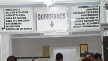 HORAS CLAVES. Las próximas horas son vitales para la recuperación de Cáceres y para evaluar las posibles secuelas dejadas por la bala, aún alojada en el cráneo, en su trayectoria.