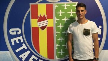 Calderon, que hoy debutó en Primera con el Getafe.