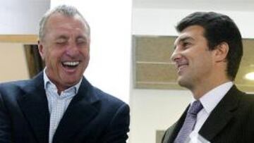 <strong>OPINIÓN.</strong> Cruyff consideraría un éxito alcanzar las semifinales de la Champions.