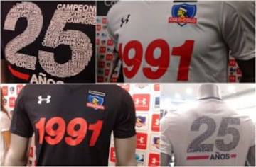 Colo Colo lanza camiseta conmemorativa