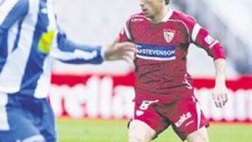 <b>OBJETIVO. </b>Jordi, con el Sevilla. El Mallorca se mete en la puja por el jugador catalán.