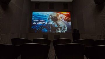 Samsung muestra su pantalla de cine 3D LED que no pierde brillo