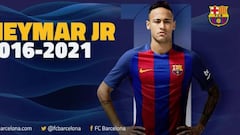 It's official: Neymar renews until 2021, earning €35.5m per year
