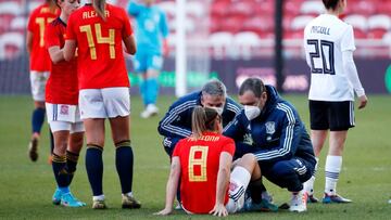 Mariona se lesion&oacute; con Espa&ntilde;a.