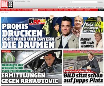 Portadas de la prensa extranjera