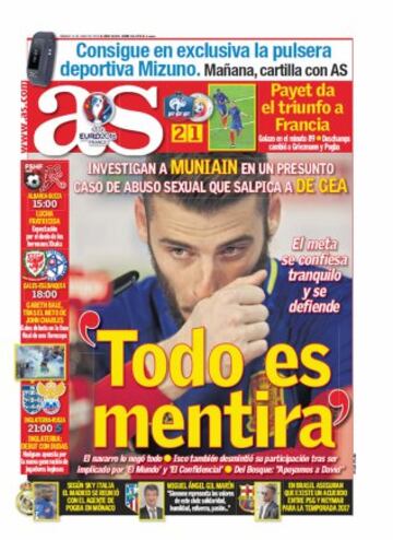 Las portadas de AS de junio