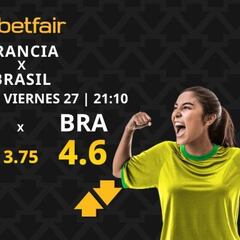 Francia vs. Brasil: horario, dónde ver, pronósticos y estadísticas