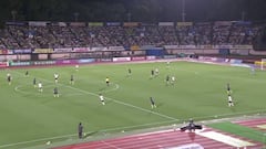 La asistencia de Iniesta de 50m fue tan precisa como inesperada