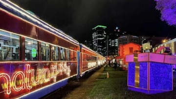 El Tren de la Sabana tendrá recorridos especial durante la temporada navideña. Foto: Alcaldía de Bogotá.