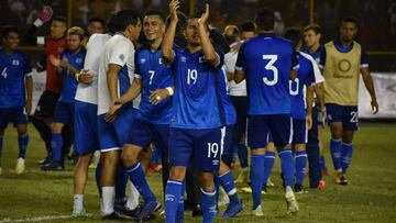 El Salvador en su último duelo amistoso