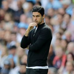 Pep Guardiola urges Arsenal fans to be patient with Mikel Arteta