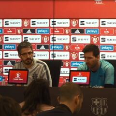 Las frases con que Lionel Messi aplaudió el año de Arturo Vidal