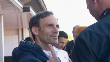 Alberto Puig, Team Manager del Repsol Honda Team, en el circuito Ricardo Tormo.