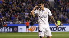 James marca por segunda vez consecutiva en la era Zidane