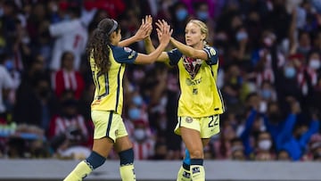 América (2-1)Chivas: Resumen del partido y goles