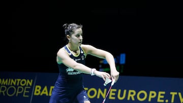 30/04/22  BADMINTON FEMENINO 
CAMPEONATO DE EUROPA PARTIDO FINAL
CAROLINA MARIN  -  KIRSTY GILMOUR 
CAMPEONA