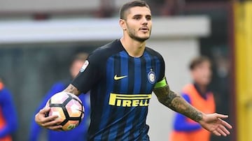 Icardi is aiming to get his first goal in a Milan derby.
