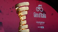 Trofeo Senza Fine, el premio que se llevará el campeón del Giro de Italia. 