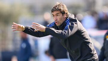 Raúl, entrenador del Real Madrid Castilla.