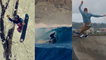 Yago Dominguez, Snowboard, Surf y Skate