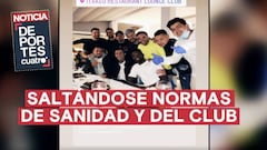 Semedo, de cumpleaños con 18 personas y sin respetar protocolo