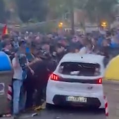 Atropello masivo en Cornellà antes del derbi: no hay heridos graves