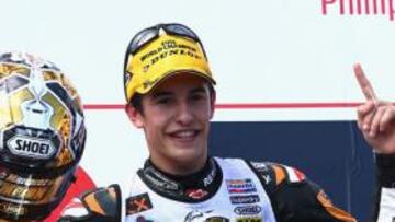 <b>Marc Márquez</b>, campeón del mundo de Moto2.