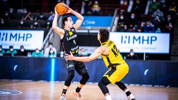 El Tenerife perdió la oportunidad de coger el liderato del Grupo A de la fase regular de la Liga de Campeones FIBA, al caer derrotado en Alemania frente al MHP Riesen.