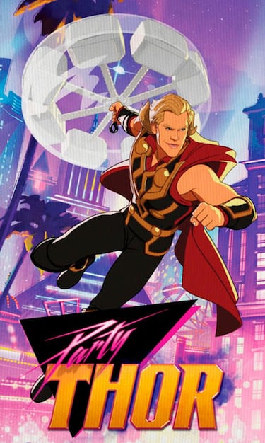What If...?: así lucen las nuevas versiones de Party Thor, Star Lord, Capitana Britania y más
