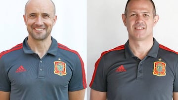 Lorenzo del Pozo, a la izquierda y Juanjo González, a la derecha.